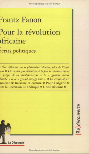 Pour la révolution africaine : écrits politiques