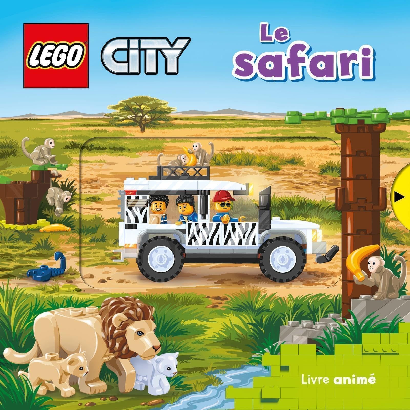 Lego City. Le safari : livre animé