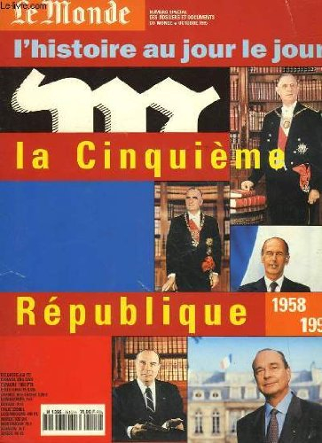 La cinquième République : 1958-1995