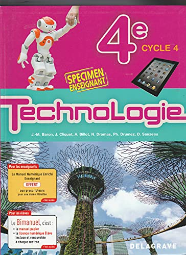 Technologie 4e (2017) - Spécimen (2017)