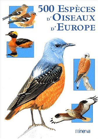 500 espèces d'oiseaux d'Europe