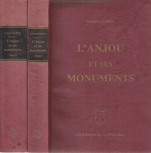 l'anjou et ses monuments (2 tomes)
