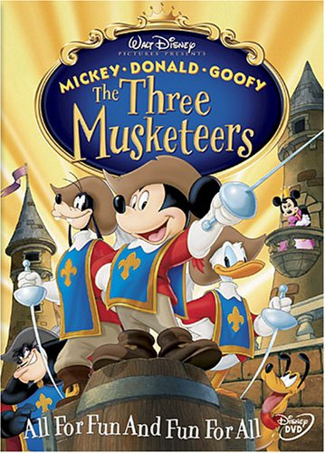 mickey donald goofy: three musketeers [import usa zone 1]
