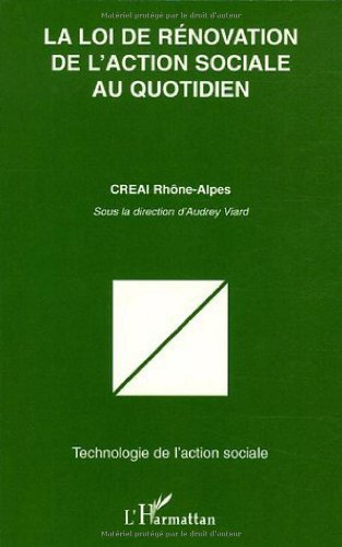 la loi de rénovation de l'action sociale au quotidien