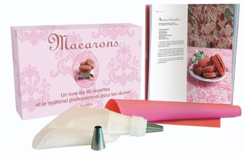 Macarons : un livre de 40 recettes et le matériel professionnel pour les réussir