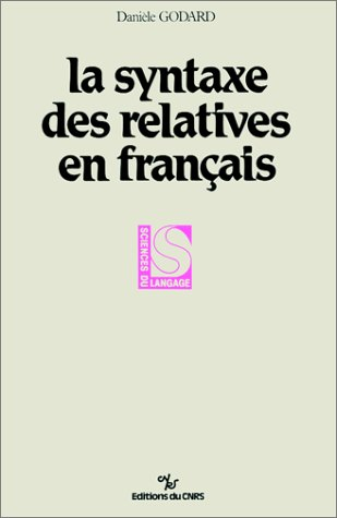 la syntaxe des relatives en français