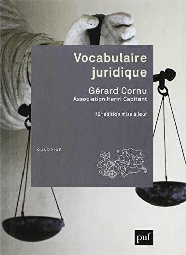 Vocabulaire juridique