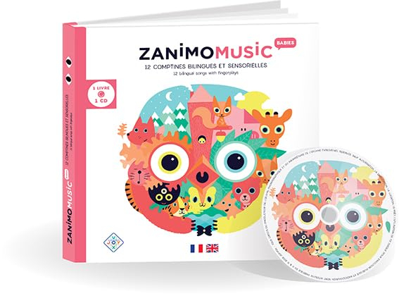 Zanimomusic babies : 12 comptines bilingues et sensorielles. Zanimomusic babies : 12 bilingual songs