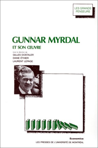 Gunnar Myrdal et son oeuvre