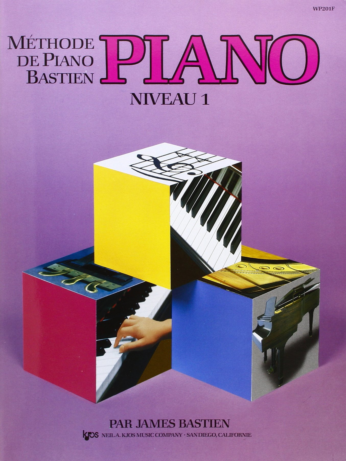 Bastien : méthode de piano niveau 1
