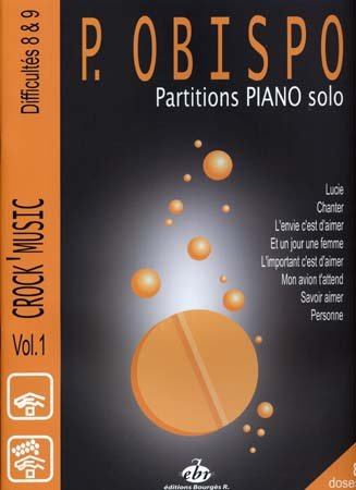 Obispo Pascal Best of (crock'music vol 1 )  - Piano solo