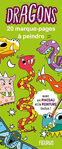 Dragons : 20 marque-pages à peindre