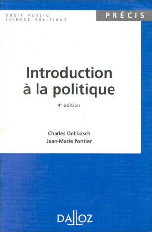 introduction a la politique. 4ème édition 1995