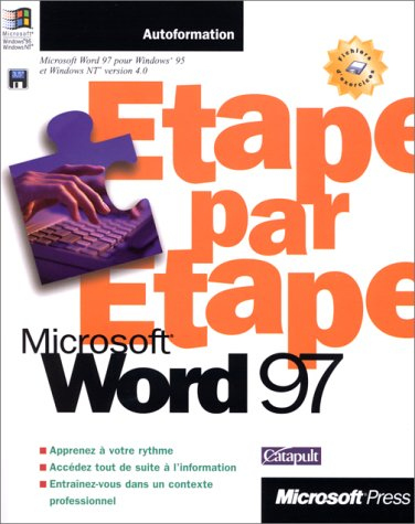 Microsoft Word 97 étape par étape - collectif