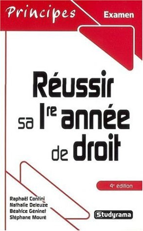 Réussir sa 1e année de droit