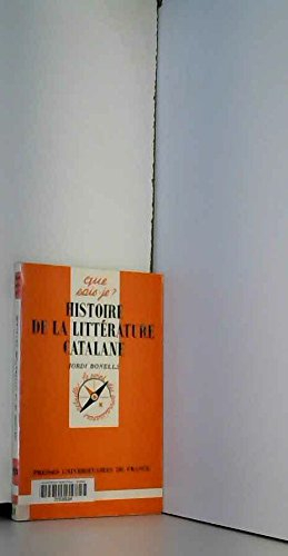 Histoire de la littérature catalane
