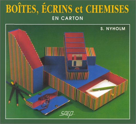 Boîtes, écrins, chemises