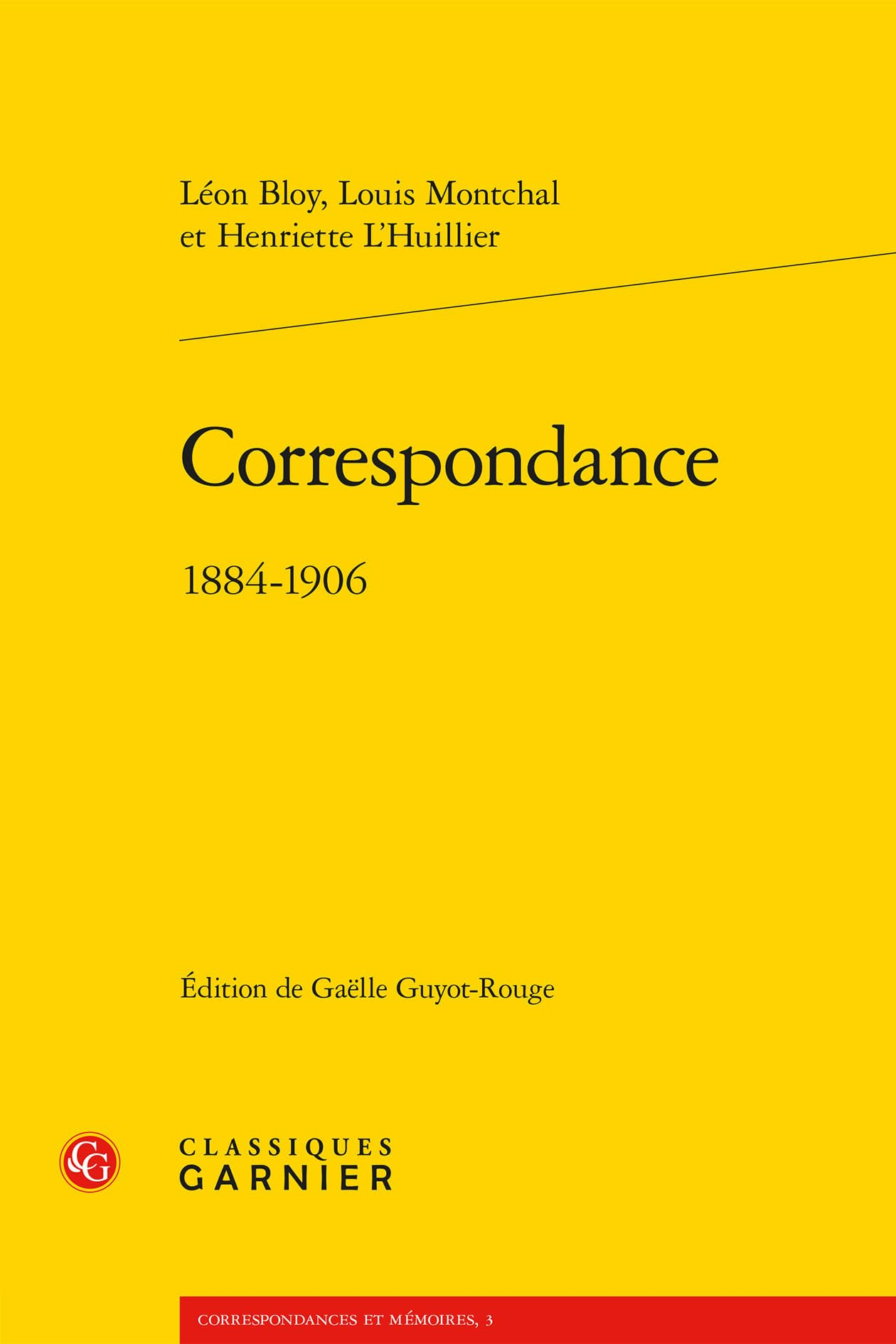 Correspondance, 1884-1906