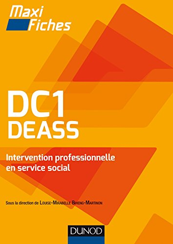 DC1 DEASS : intervention professionnelle en service social