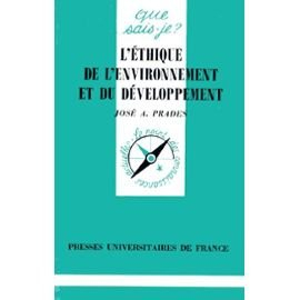 L'éthique de l'environnement et du développement