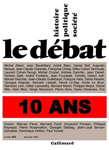 Débat (Le), n° 60. 10 ans