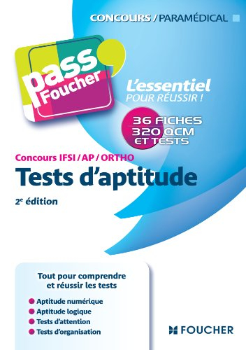 Tests d'aptitude : concours IFSI-AP-ORTHO