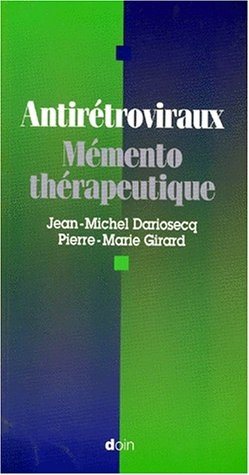 antirétroviraux, mémento thérapeutique