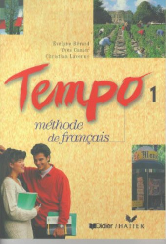 Tempo 1 : méthode de français