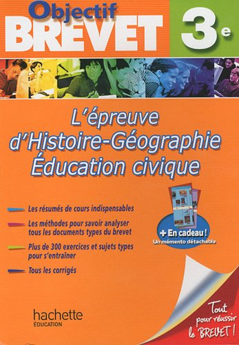 L'épreuve d'histoire géographie, éducation civique