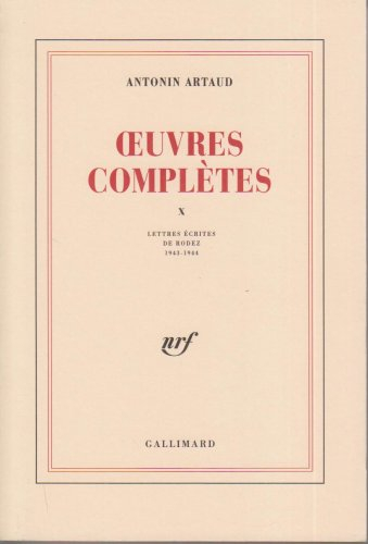 oeuvres complètes, tome 10