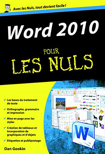 Word 2010 pour les nuls