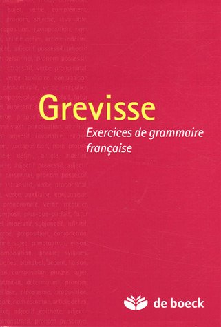 Exercices de grammaire française