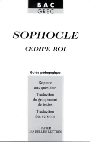 Oedipe roi : guide pédagogique