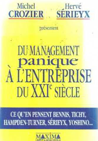du management panique à l'entreprise du xxie siècle