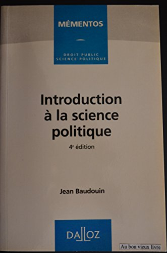 introduction à la science politique
