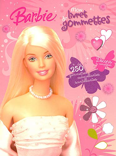 Barbie, mon livret de gommettes