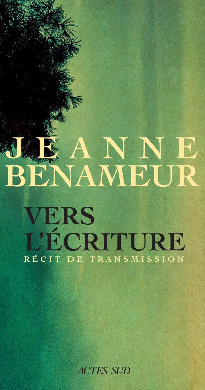 Vers l'écriture : langue commune, langue singulière : récit de transmission