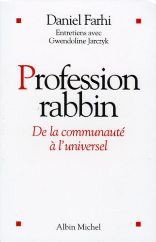 Profession rabbin : de la communauté à l'universel