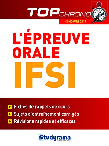 L'épreuve orale IFSI : concours 2017