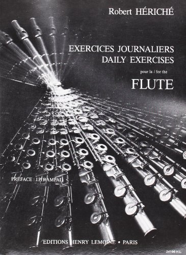 Exercices journaliers pour la flute