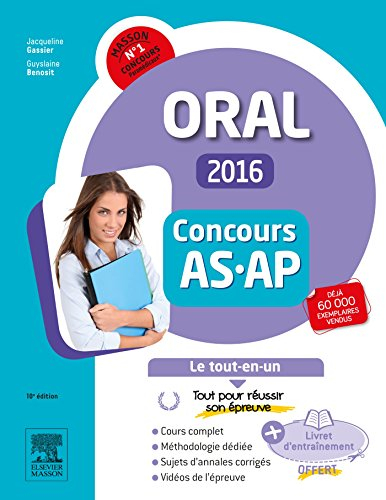 Concours AS-AP 2016 : épreuve orale
