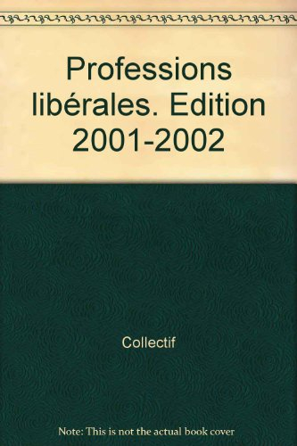 mémento professions libérales 2001/2002