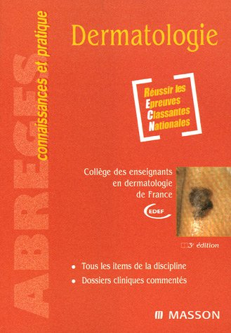 Dermatologie - Collège des enseignants en dermatologie de France