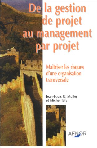 De la gestion de projet au management par projet : maîtriser les risques d'une organisation transver
