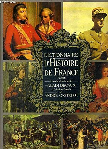 dictionnaire d'histoire de france perrin