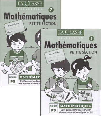 Pack Mathématiques PS n° 1 et 2