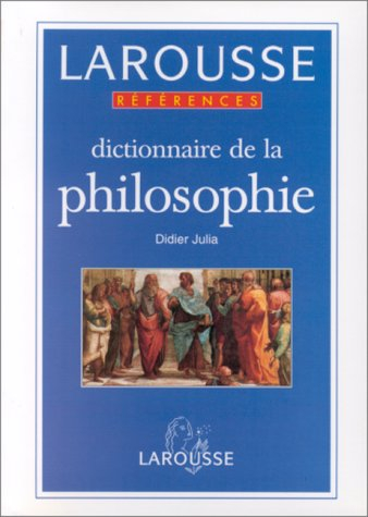 dictionnaire de la philosophie