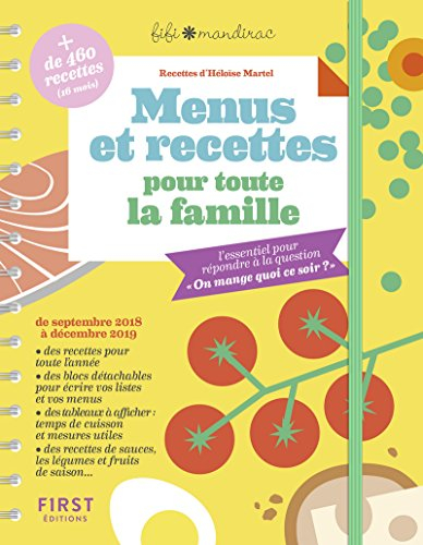 Menus et recettes pour toute la famille : l'essentiel pour répondre à la question On mange quoi ce s