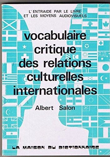 Vocabulaire critique des relations culturelles internationales