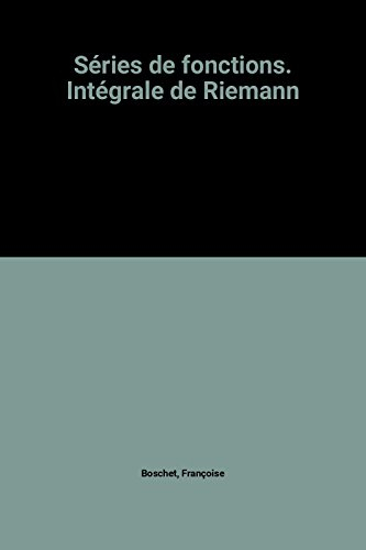 Série de fonctions, intégrale de Riemann
